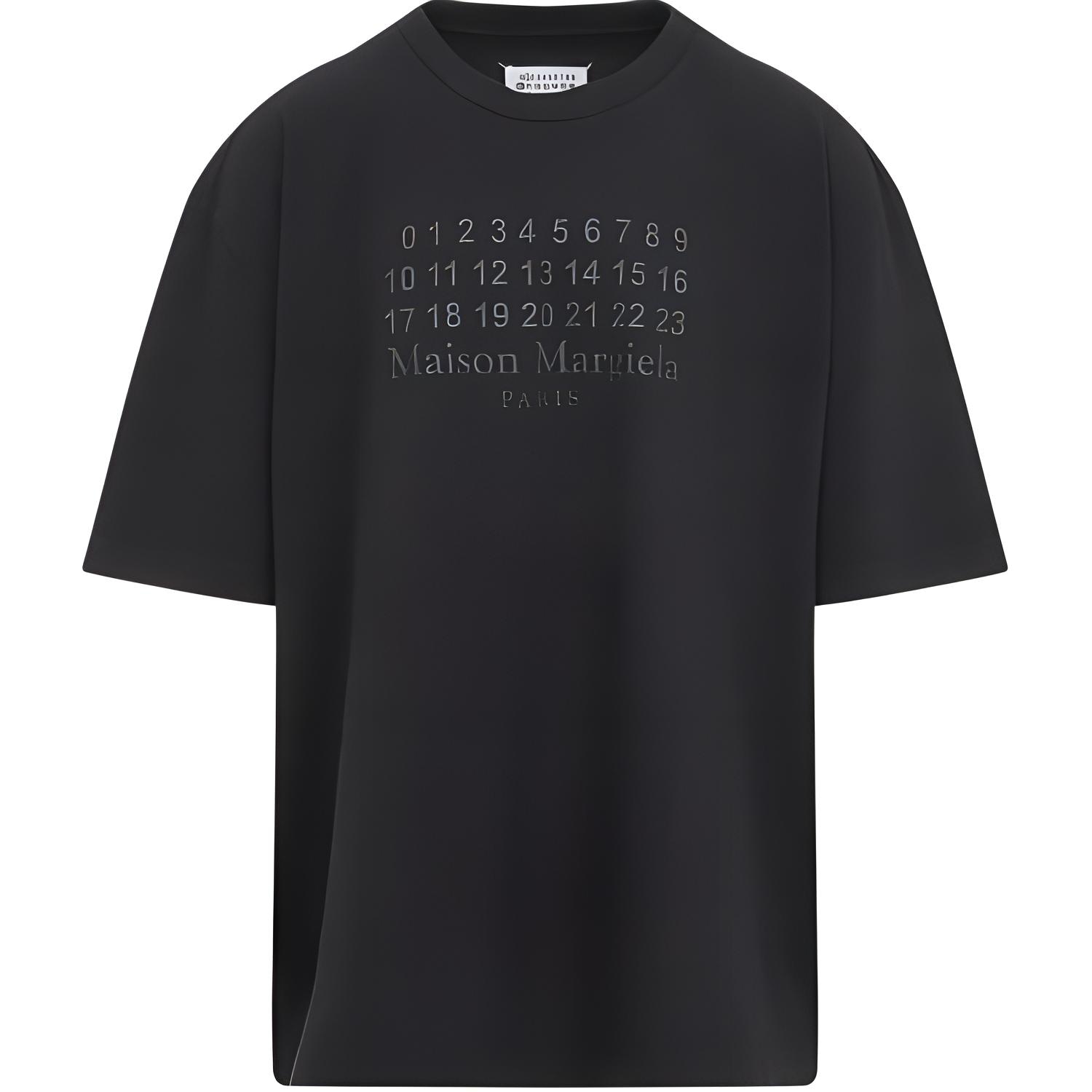 Maison Margiela/马吉拉 Maison Margiela SS25 Black T-Shirt
