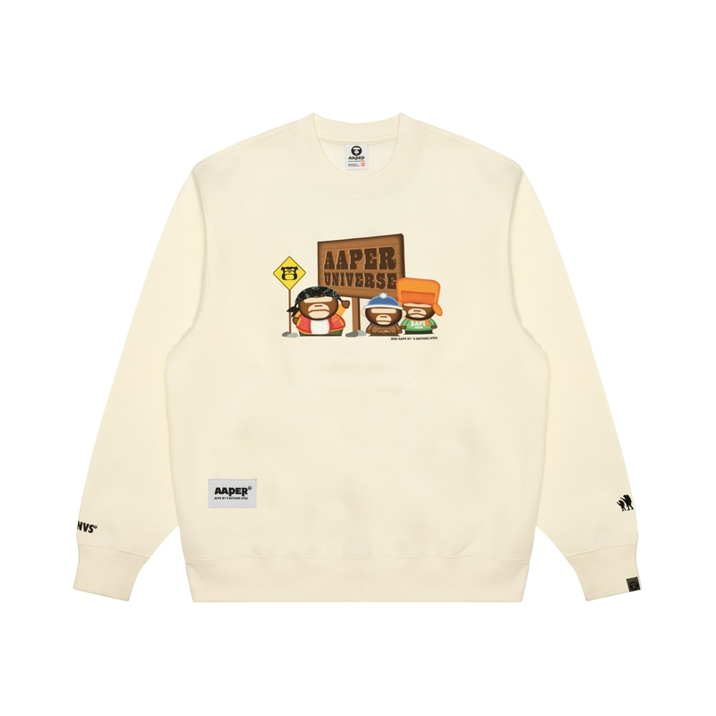 Aape FW24 Crewneck Sweatshirt