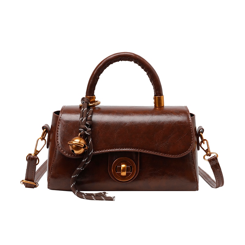 HCXK Vintage PU Shoulder Bag