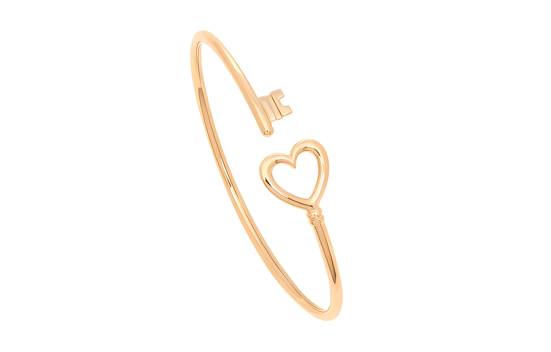 Tiffany & Co. Tiffany Keys Heart Bangle — фото 3