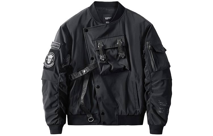 VIP Airborne Series Tactical Flight Jacket Black