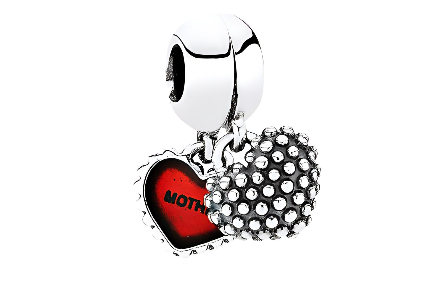 Pandora Heart Pendant Silver