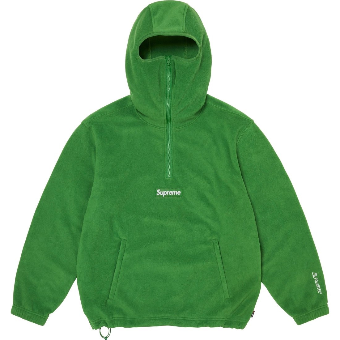 Supreme x Polartec FW24 Facemask Half Zip Hooded Sweatshirt — фото 5