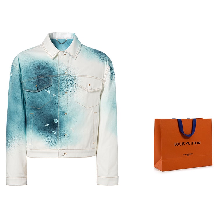 Louis Vuitton SS23 Denim Jacket White — фото 2
