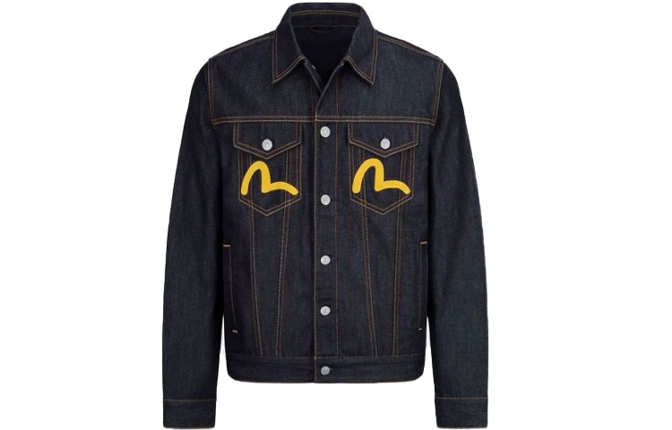 EVISU Denim Jacket Black