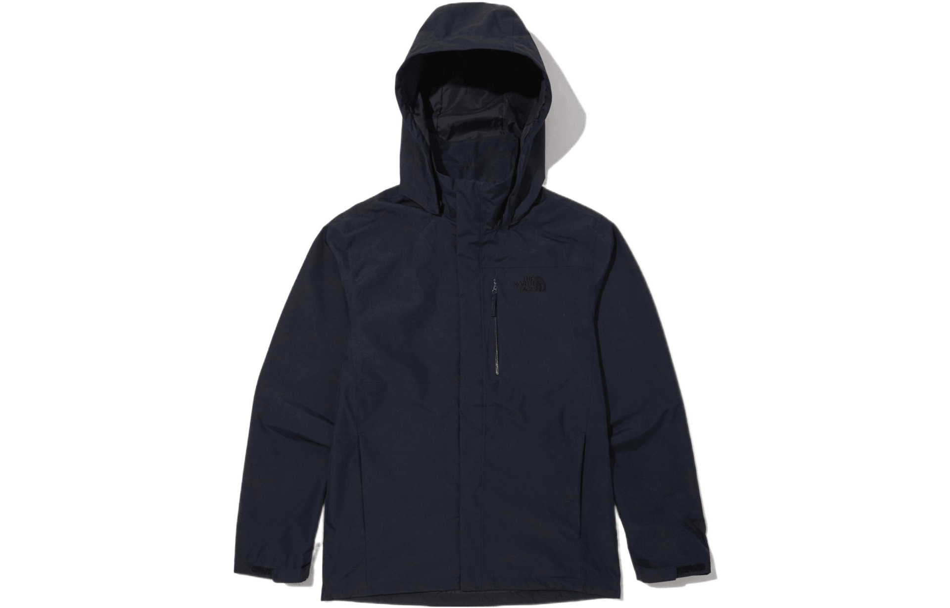 Куртка The North Face Navy Blue Logo Embroidered Hoodie Jacket
