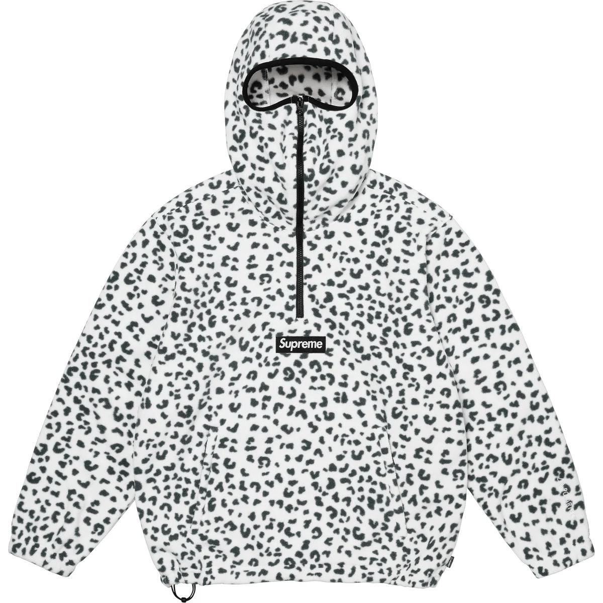 Supreme x Polartec FW24 Facemask Half Zip Hooded Sweatshirt