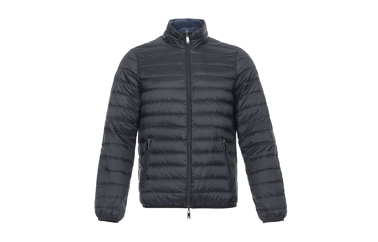 EMPORIO ARMANI/阿玛尼 Emporio Armani Reversible Stand Collar Down Jacket