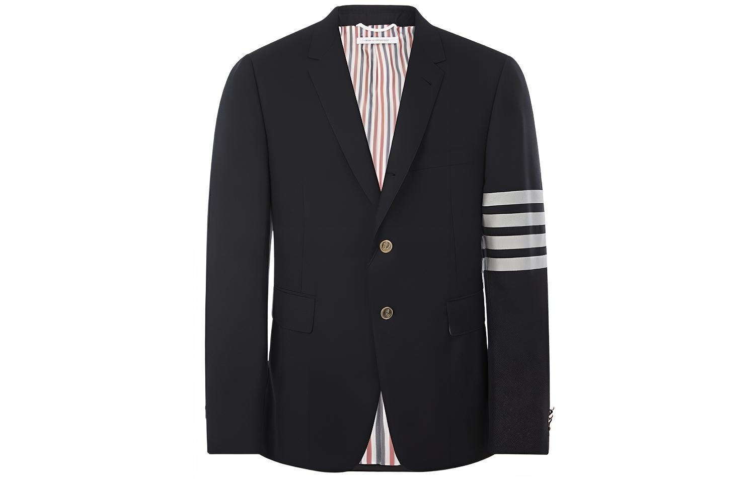 Thom Browne Wool Suit Navy