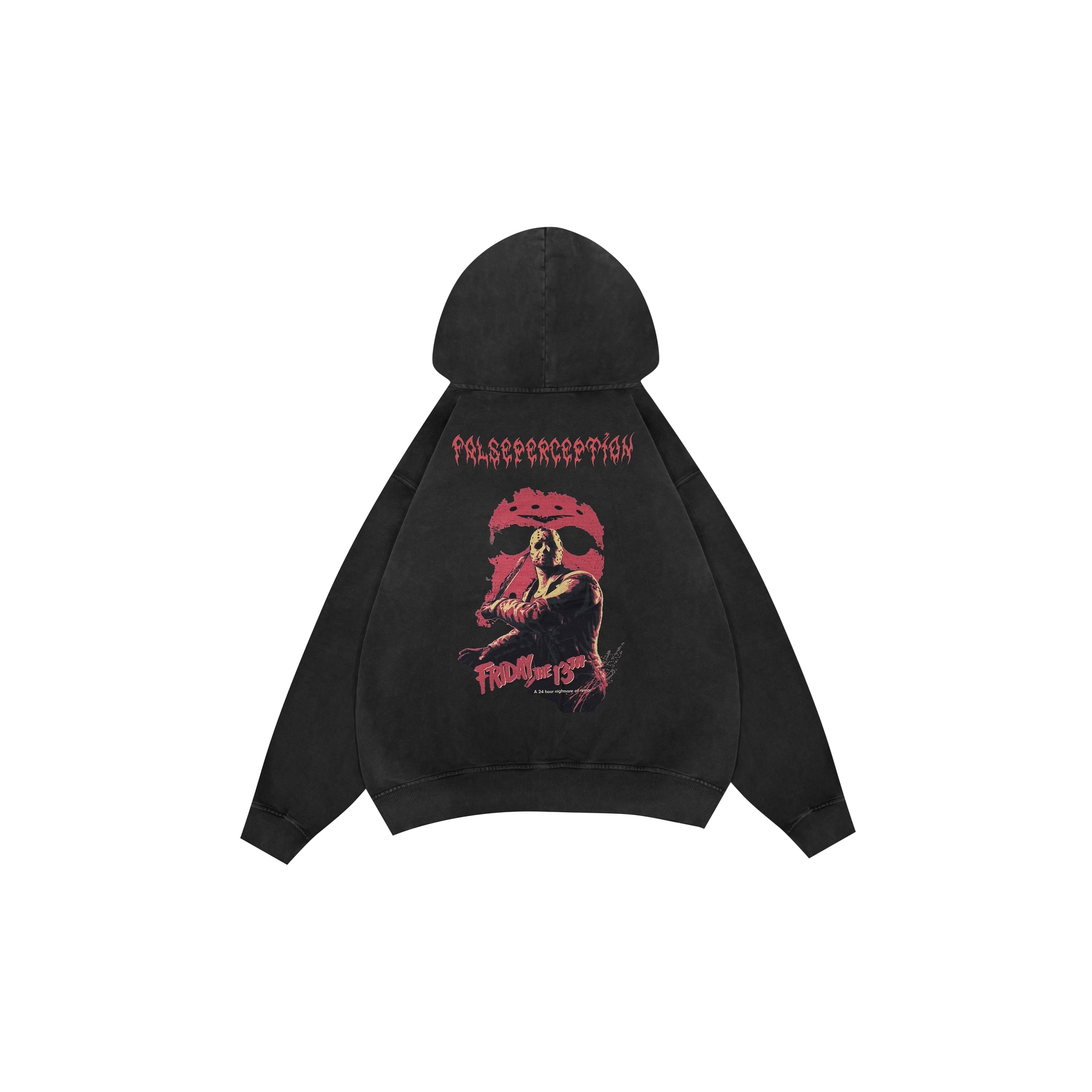 False Perception Black Washed Jacket