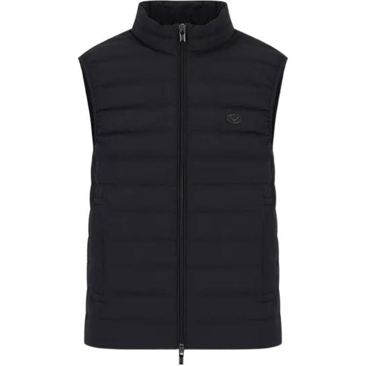 Emporio Armani Quilted Vest Navy