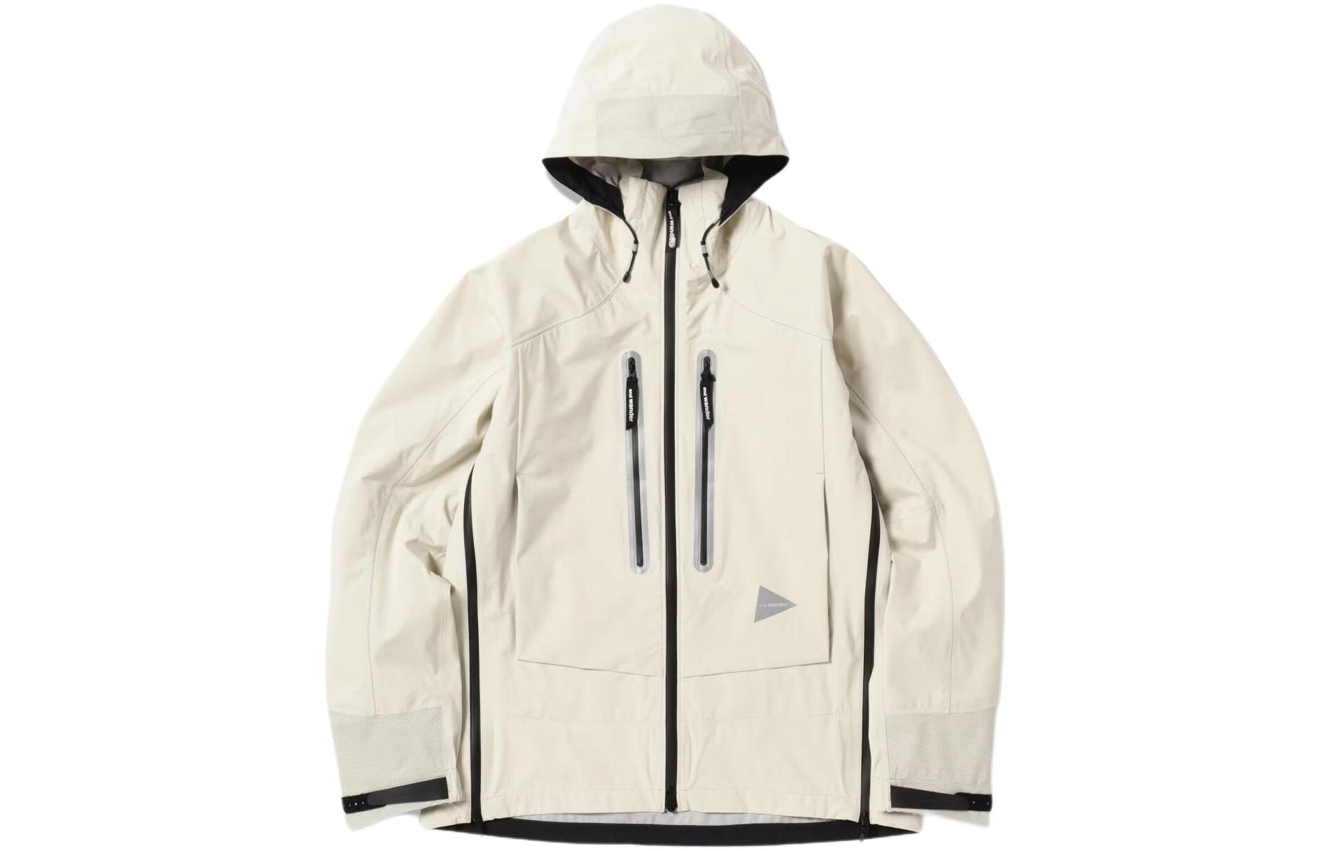 and wander Waterproof Zip Hoodie
