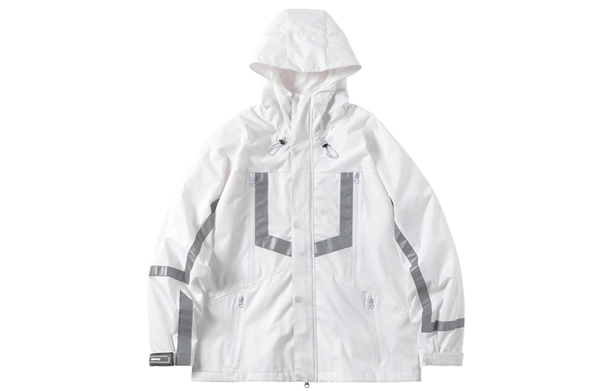 隐蔽者/ENSHADOWER ENSHADOWER Reflective Hooded Jacket White