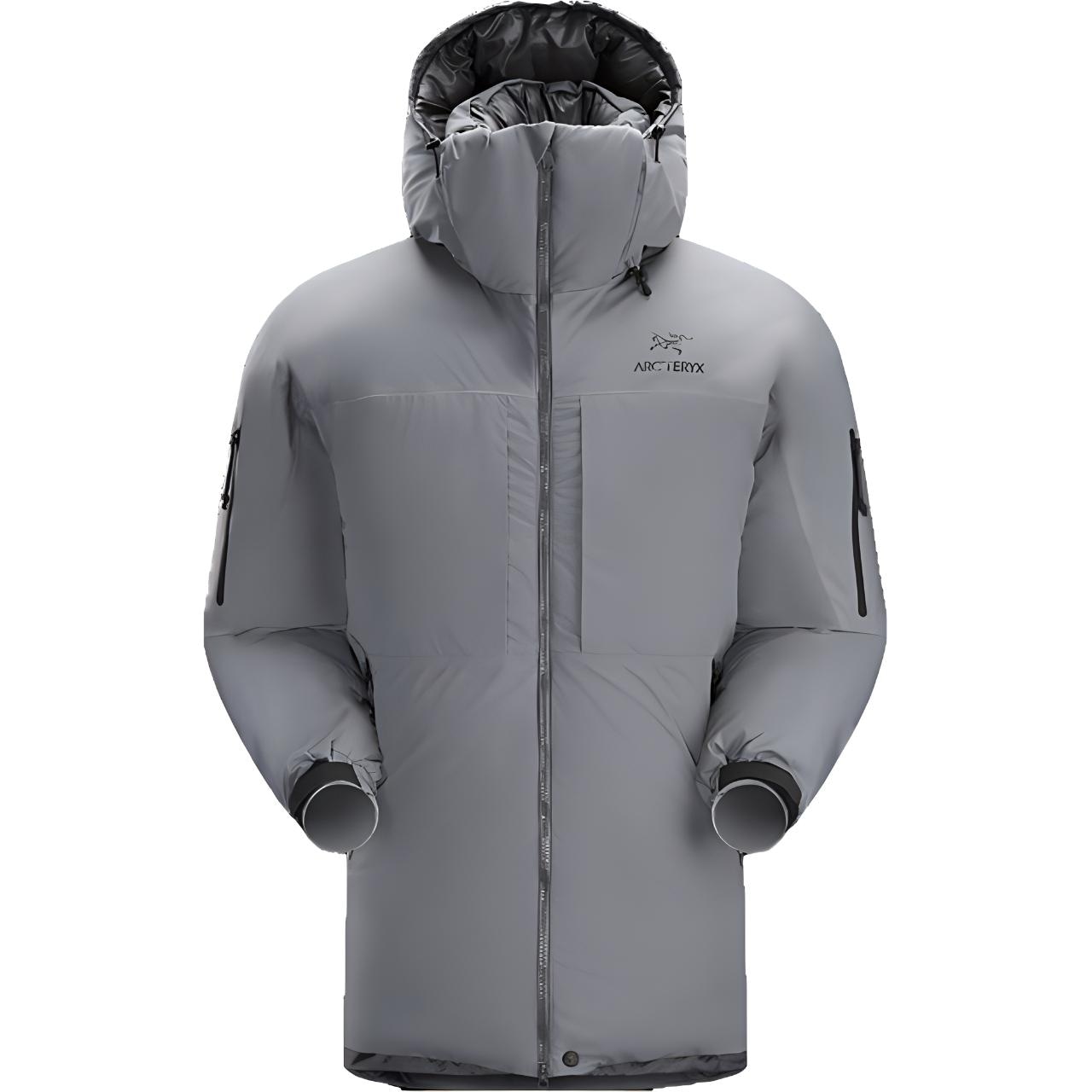 Arcteryx Logo Print Hoodie Grey