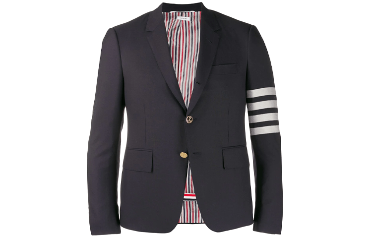 Thom Browne Classic Four-Bar Blazer