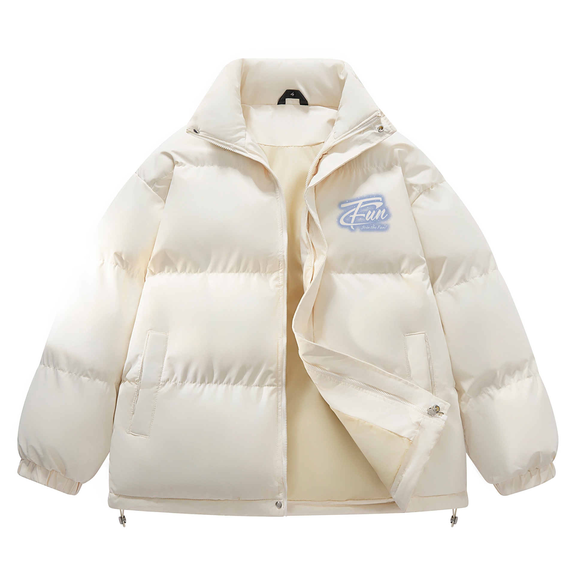 Talking Tom Gradient Logo Puffer Jacket