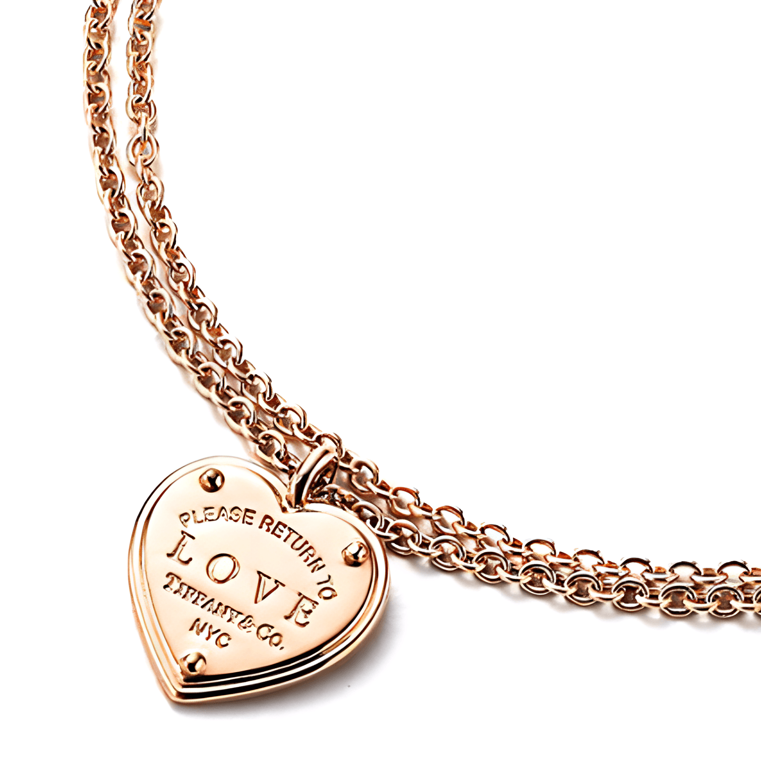 Tiffany & Co. Logo 18K Rose Gold Bracelet — фото 2