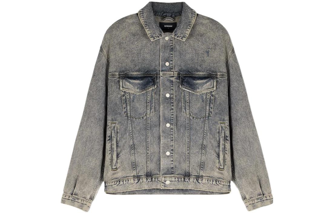 Represent FW22 Denim Jacket Blue