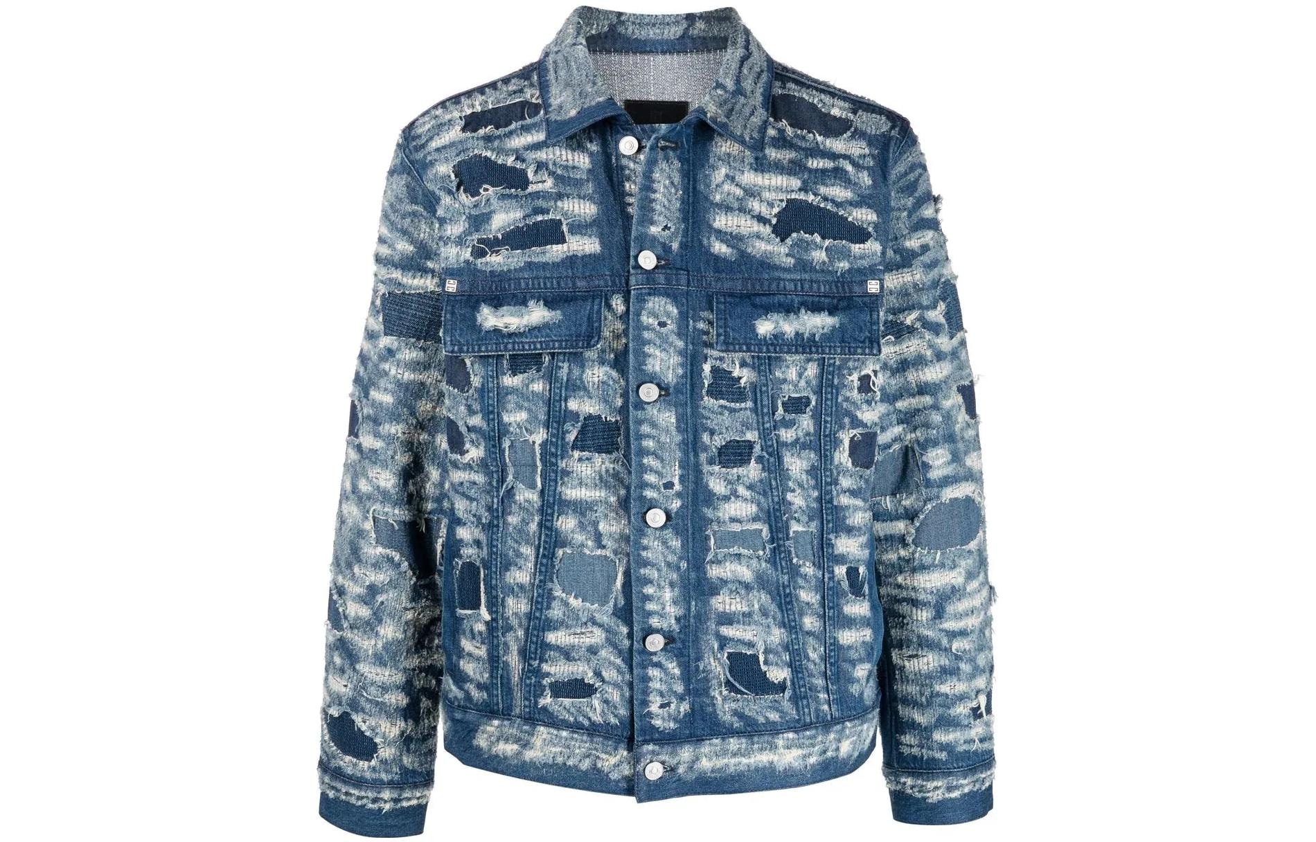 Givenchy/纪梵希 Givenchy SS22 Denim Jacket Blue