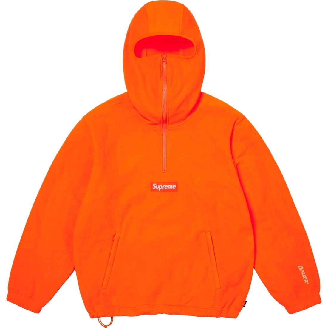 Supreme x Polartec FW24 Facemask Half Zip Hooded Sweatshirt — фото 9