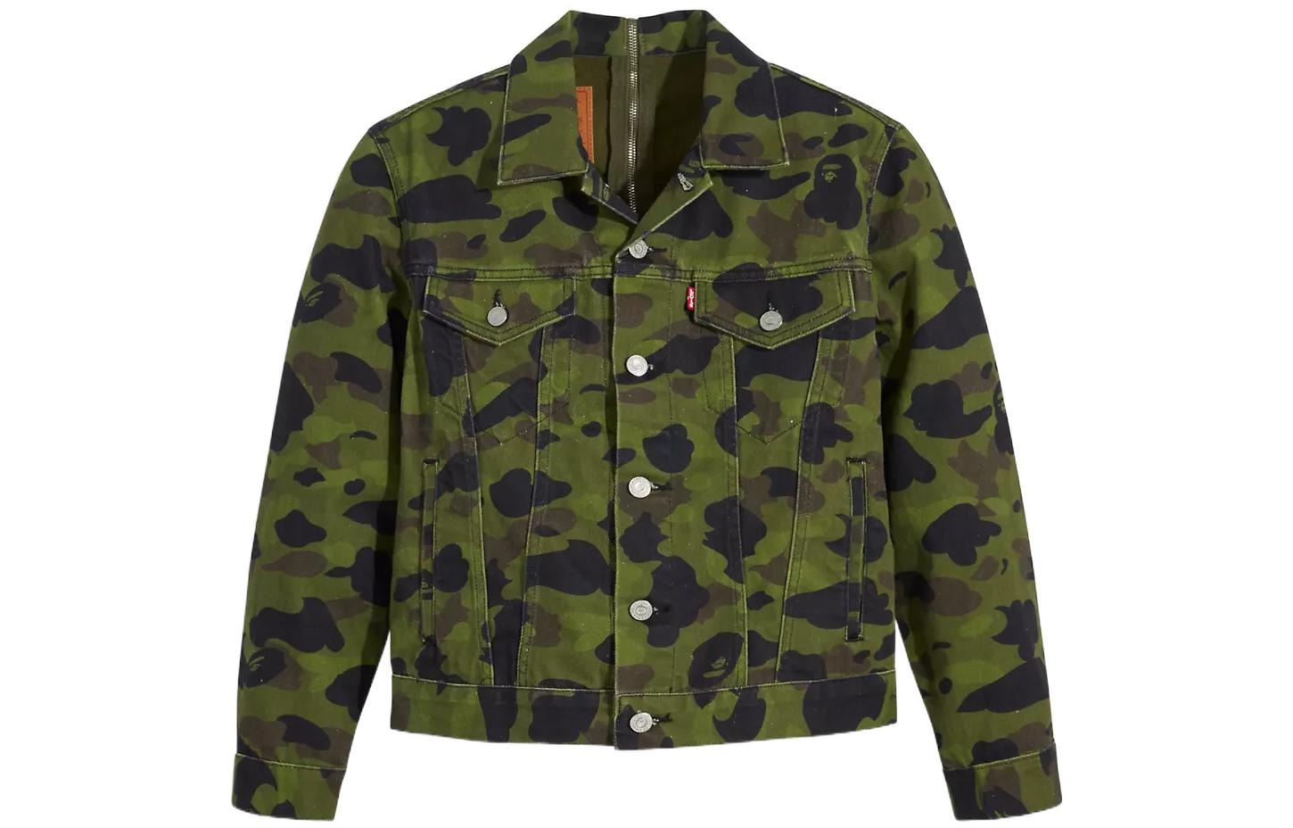levi’s Levis x BAPE Camo Denim Jacket