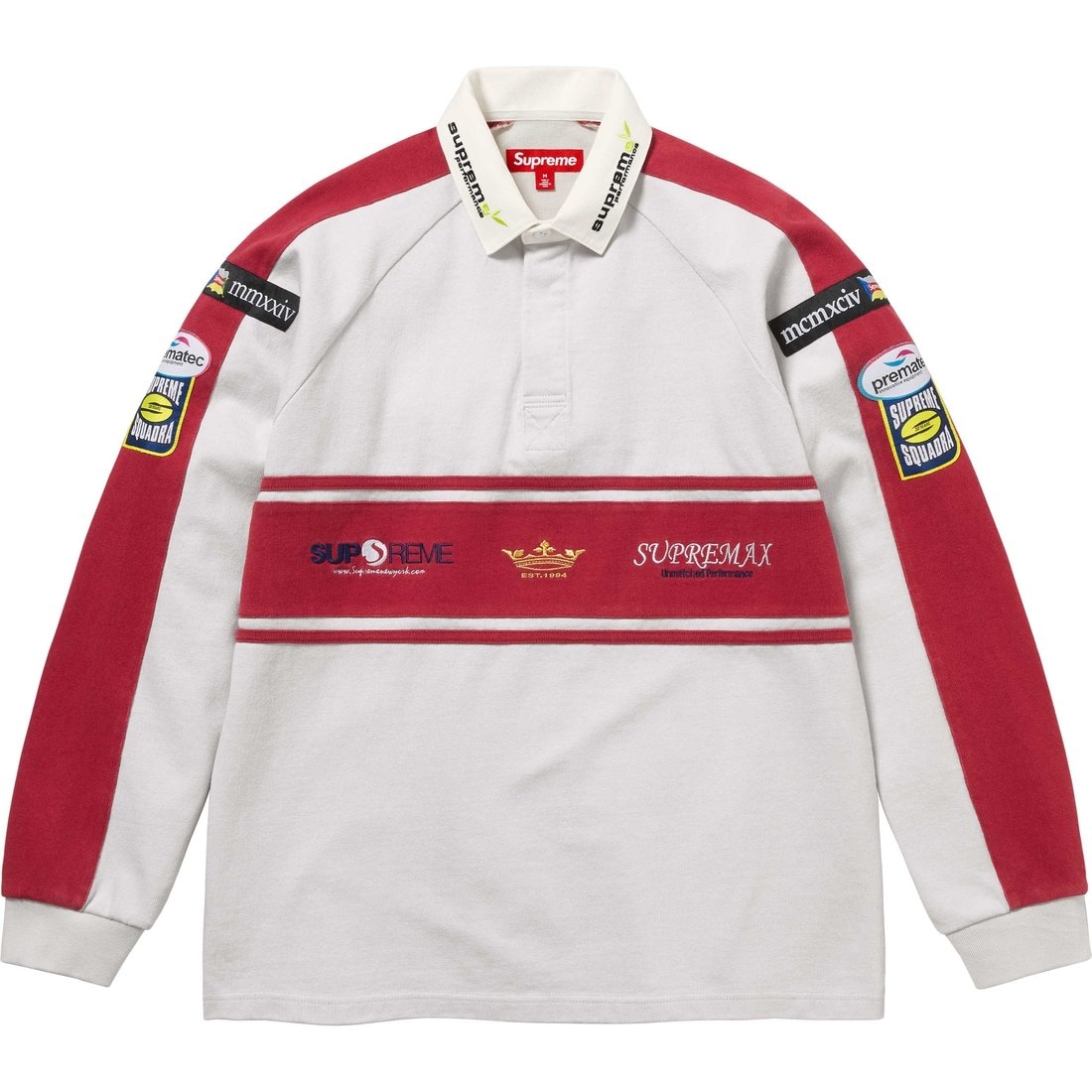 Supreme FW24 Chest Stripe Rugby — фото 4