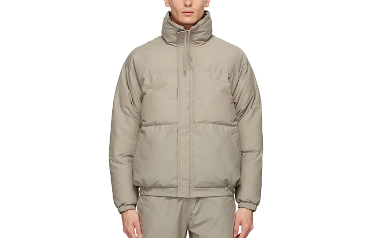 Fear of God Essentials FW20 Puffer Jacket Moss