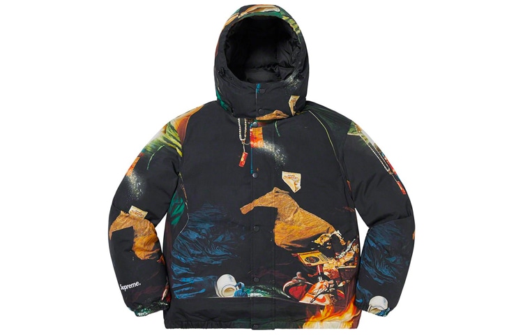Supreme Firecracker Down Jacket