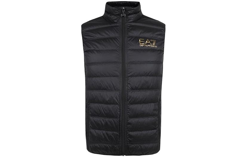 EMPORIO ARMANI/阿玛尼 Emporio Armani EA7 Quilted Vest Black