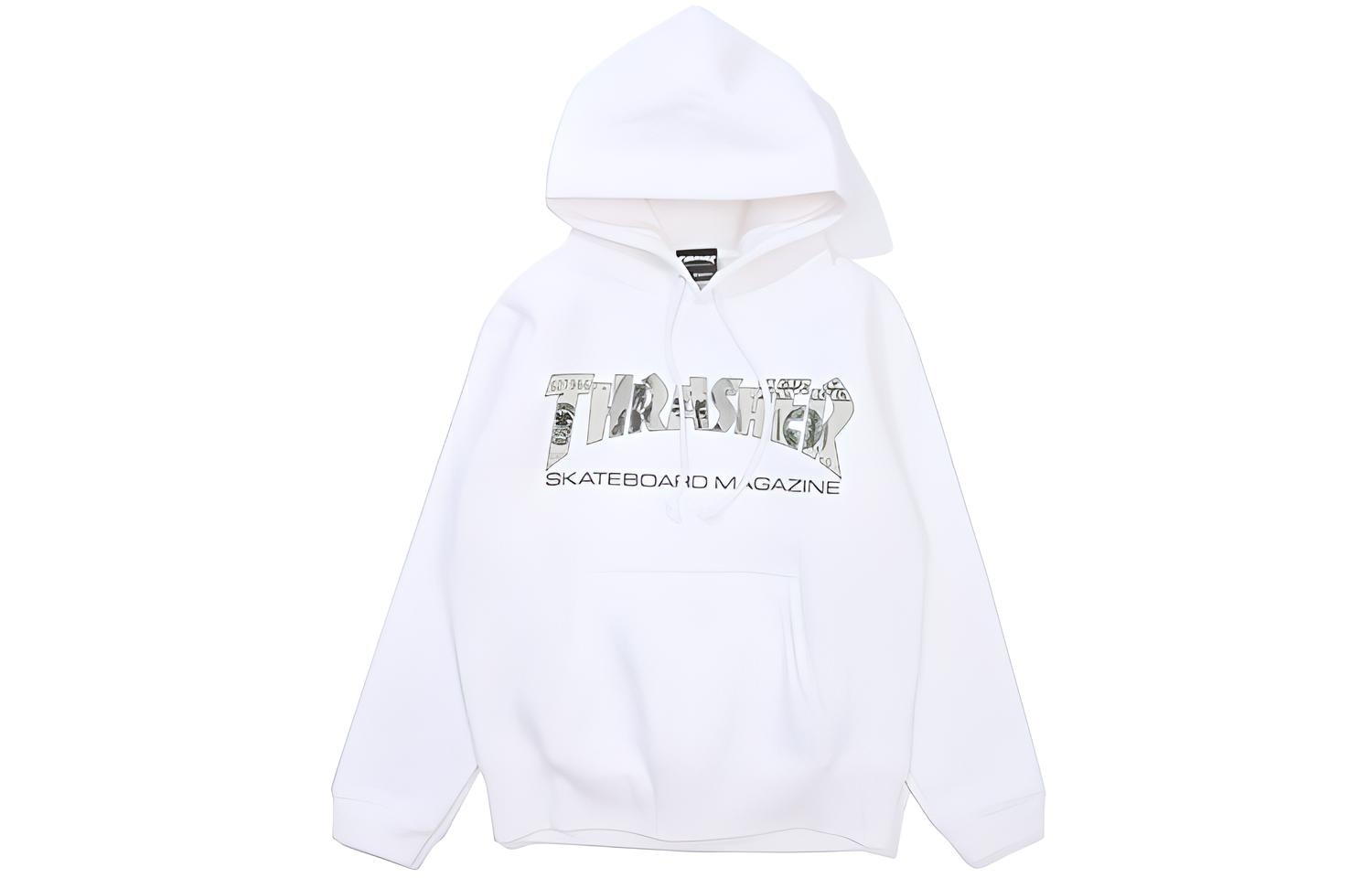 Thrasher Hoodie White