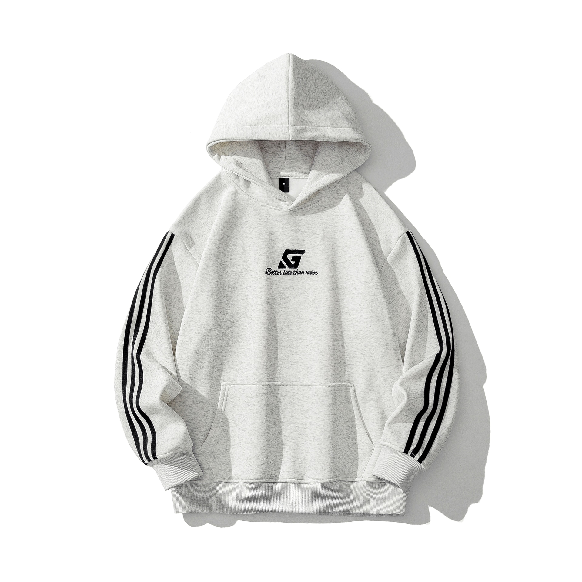 HSWLD Retro Letter Embroidered Hoodie
