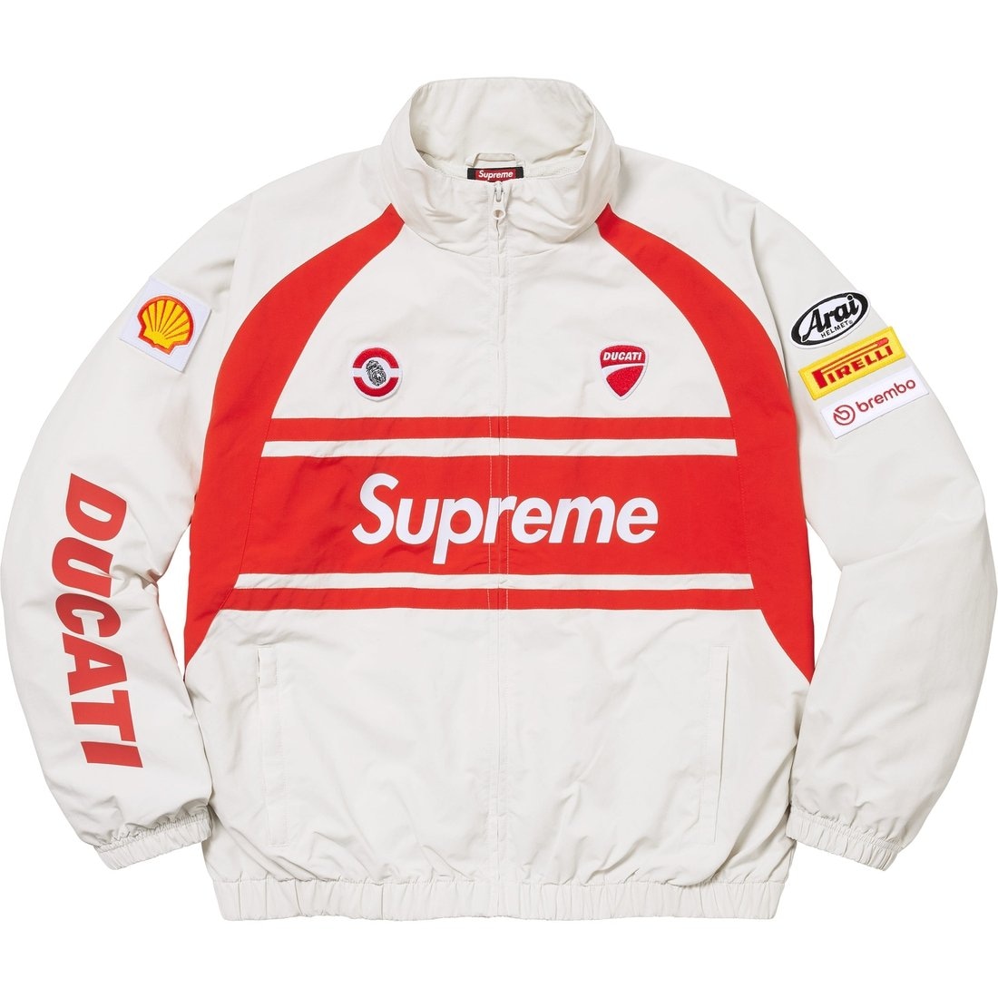 Supreme x DUCATI SS24 Track Jacket — фото 6