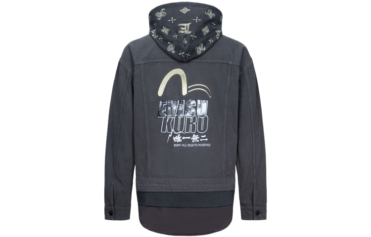 EVISU AW23 Hoodie Jacket