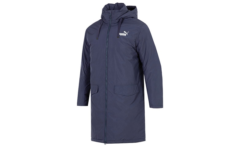 Puma Long Down Jacket Logo