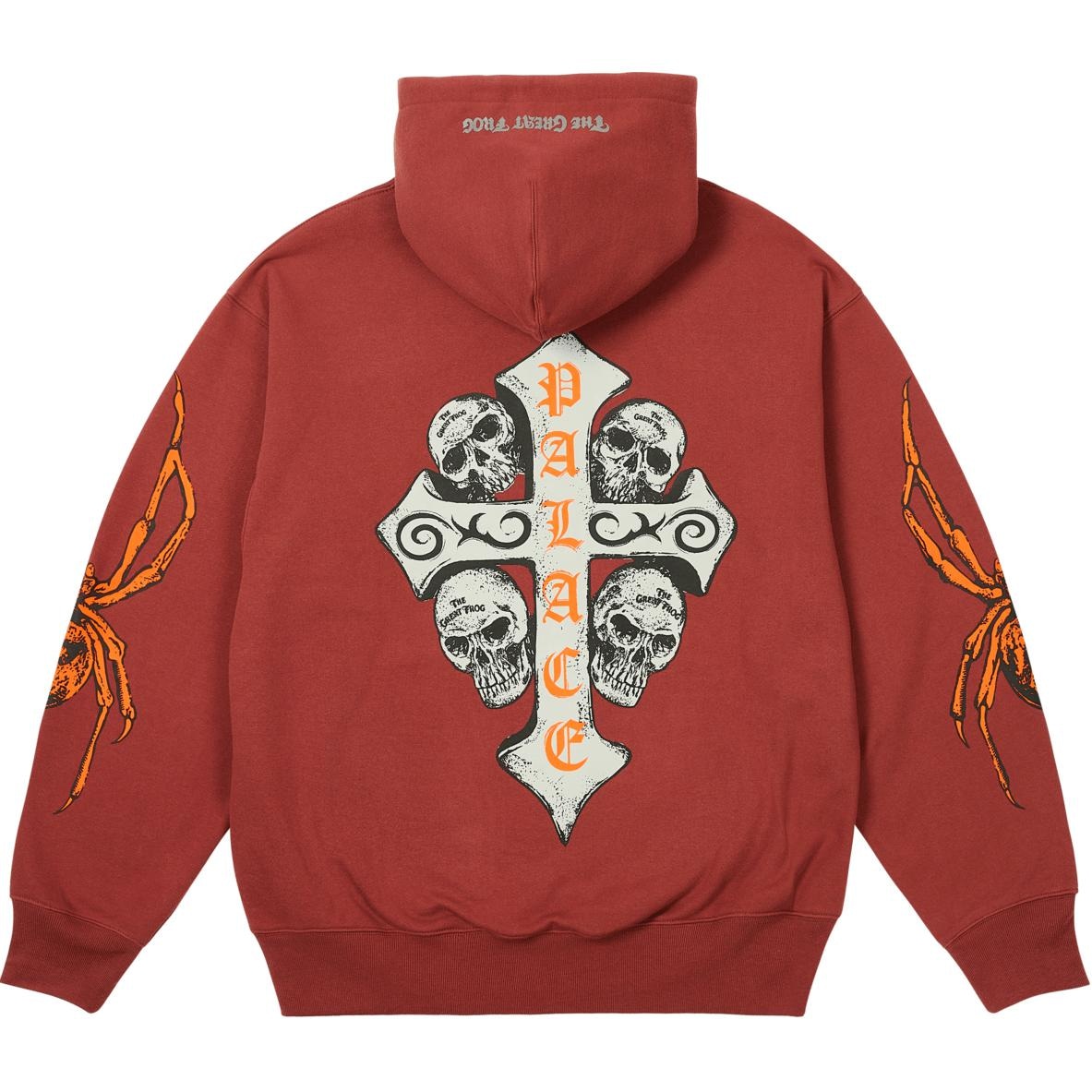 Худи PALACE x The Great Frog TGF HOOD Brown
