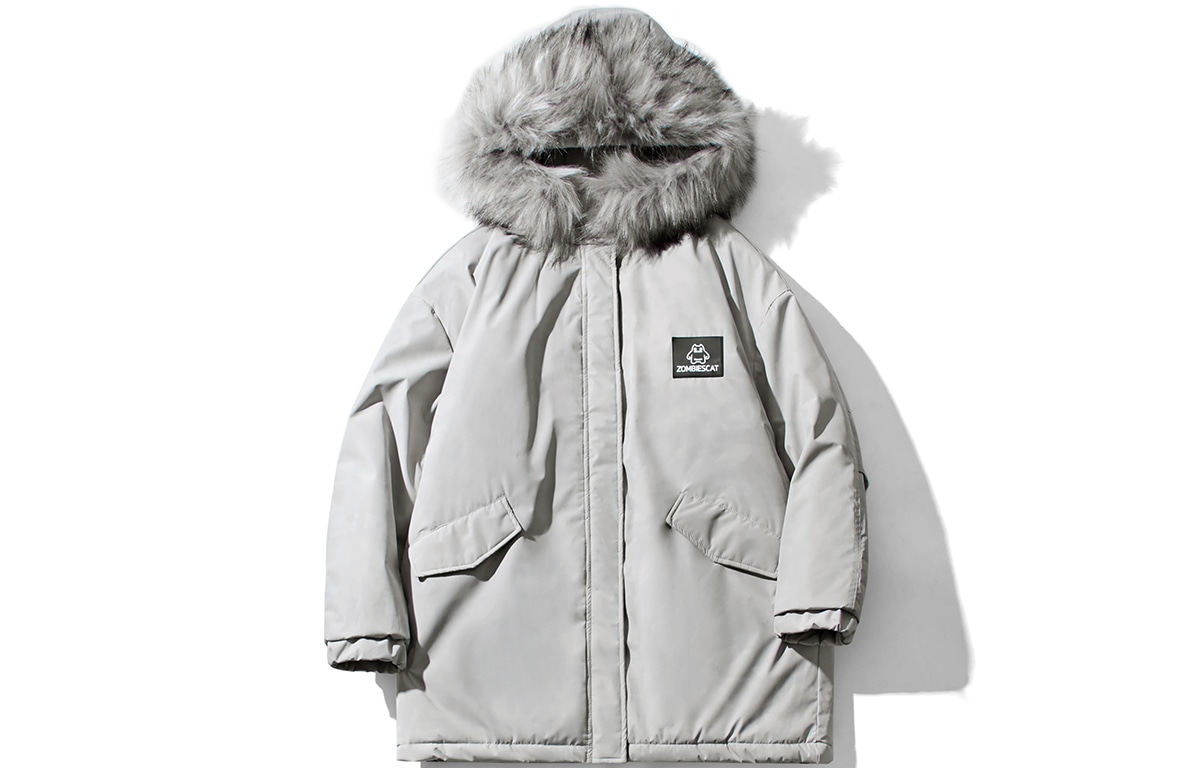 EPTISON FW22 Colorblock Mid-Length Padded Coat