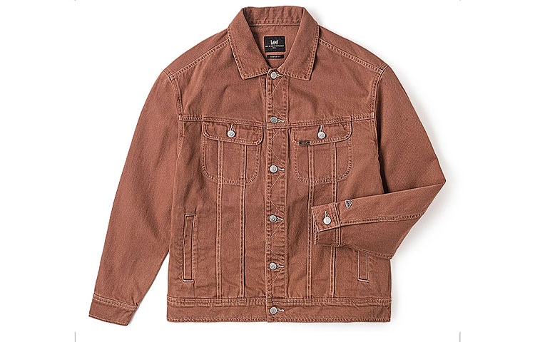 Lee Denim Jacket Brown