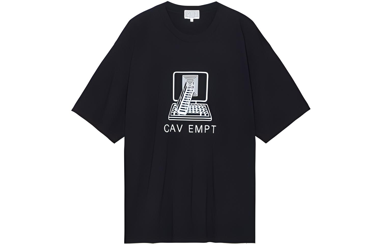 Cav Empt SS22 Logo Print T-Shirt Black