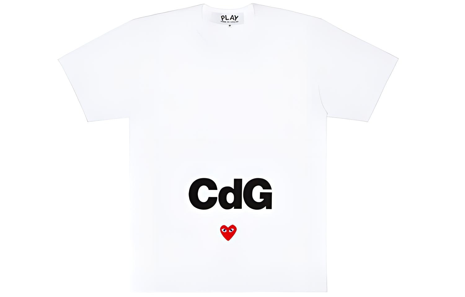 CDG Play x CDG "Play Together" T-Shirt White