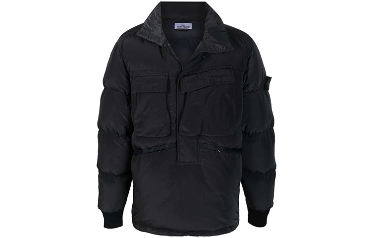 Stone Island Down Jacket Anthracite