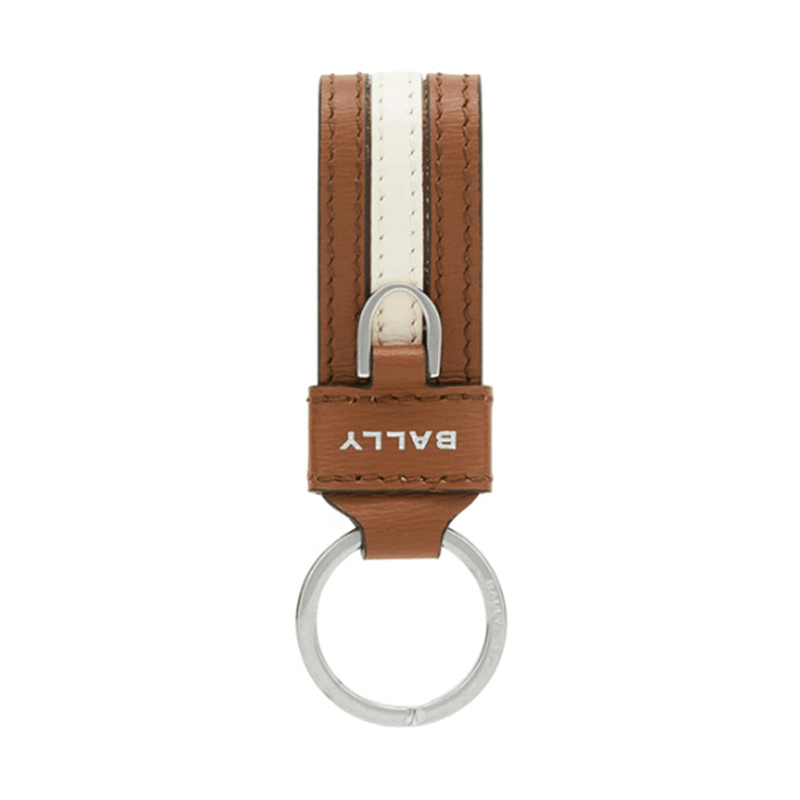 BALLY巴利 Bally Keychain Brown