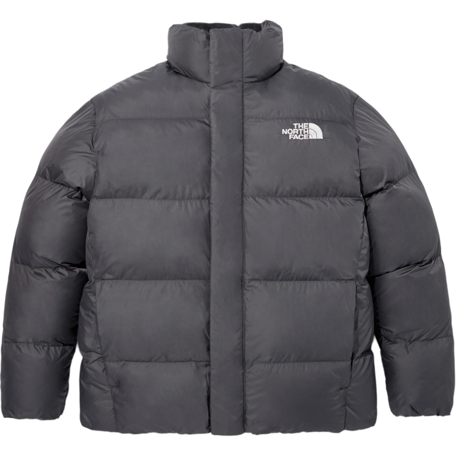 北面/THE NORTH FACE The North Face Logo Print Zip Jacket Black