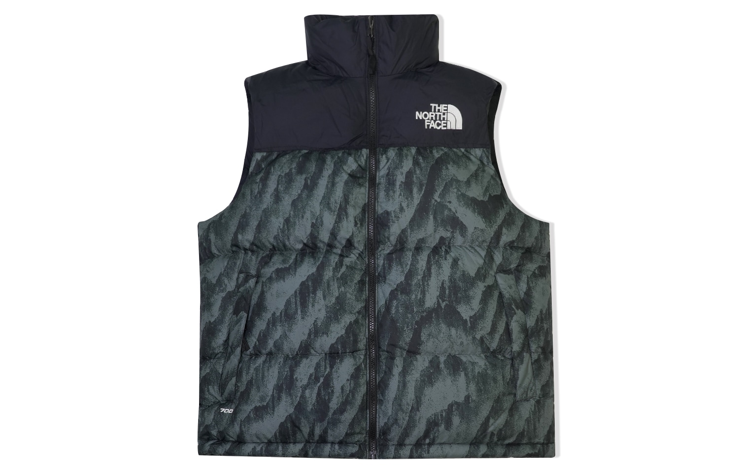 北面/THE NORTH FACE The North Face 1996 Nuptse Green Zebra