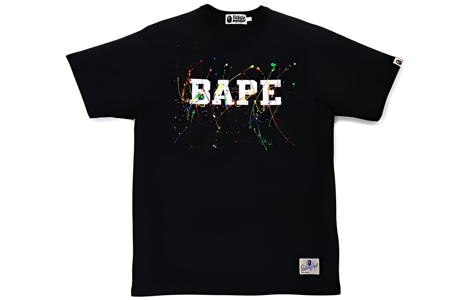 A BATHING APE BAPE Logo Crewneck T-Shirt