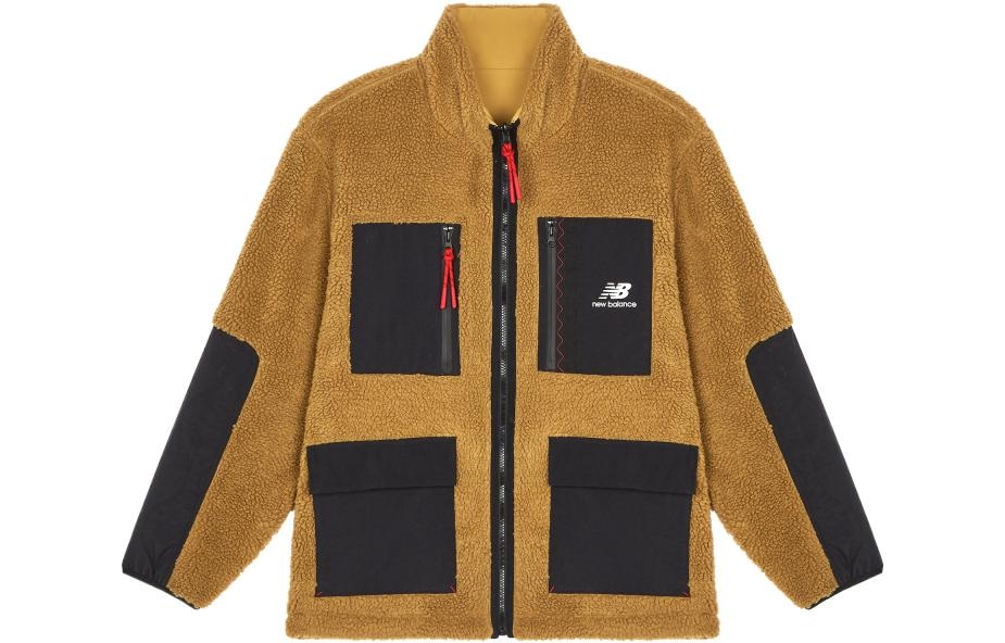 New Balance Fleece Jacket Brown