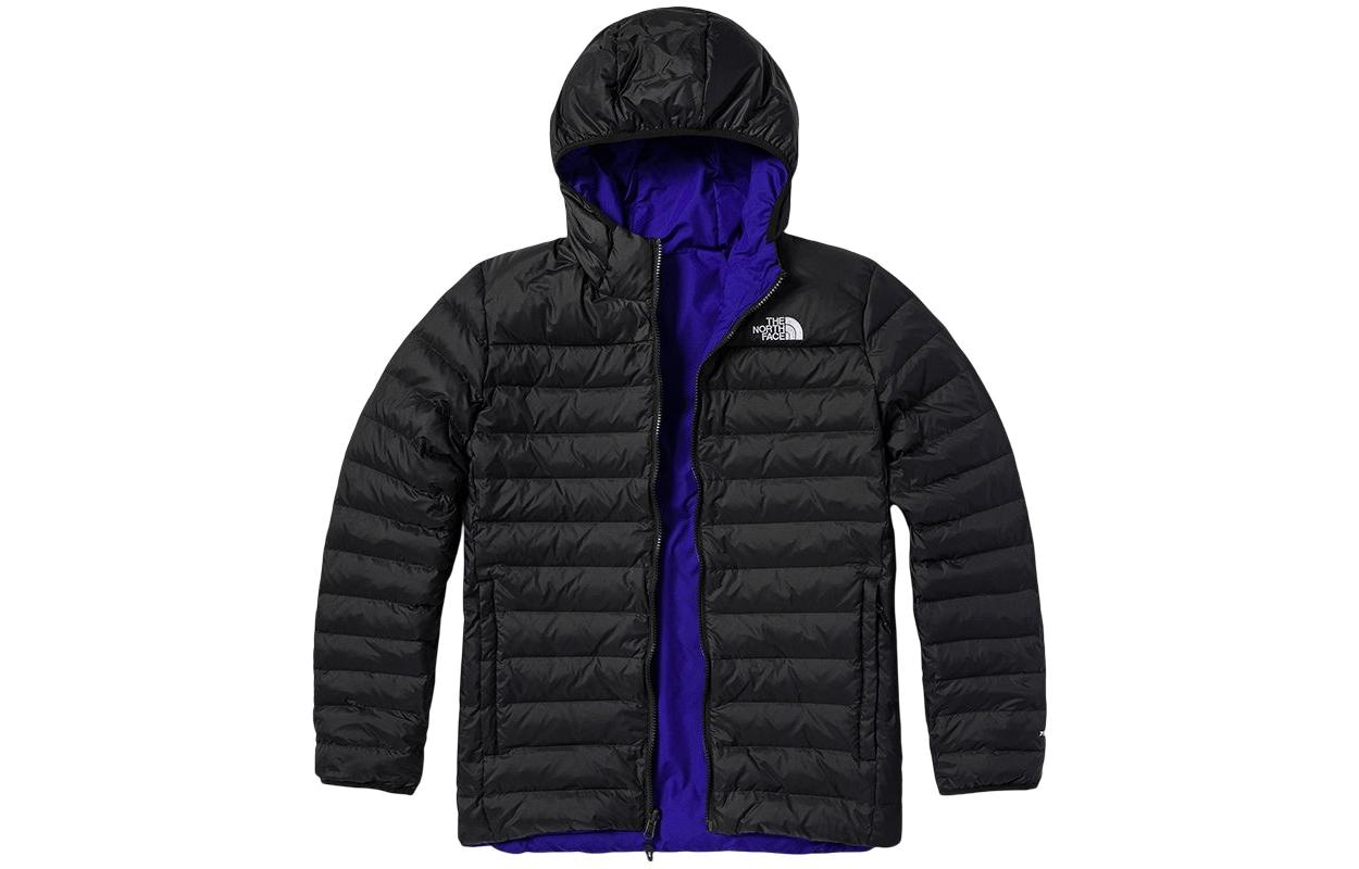 北面/THE NORTH FACE The North Face Logo Zip Hoodie Black