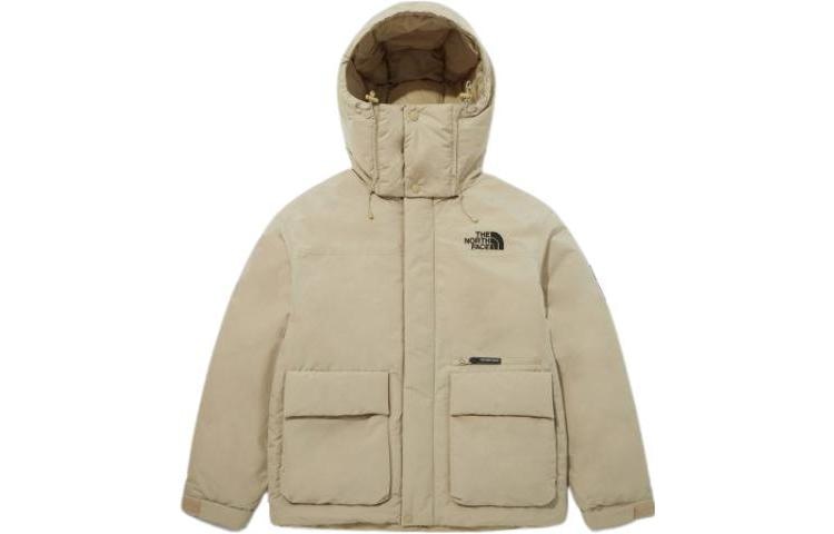 北面/THE NORTH FACE The North Face Logo Zip Hoodie Khaki