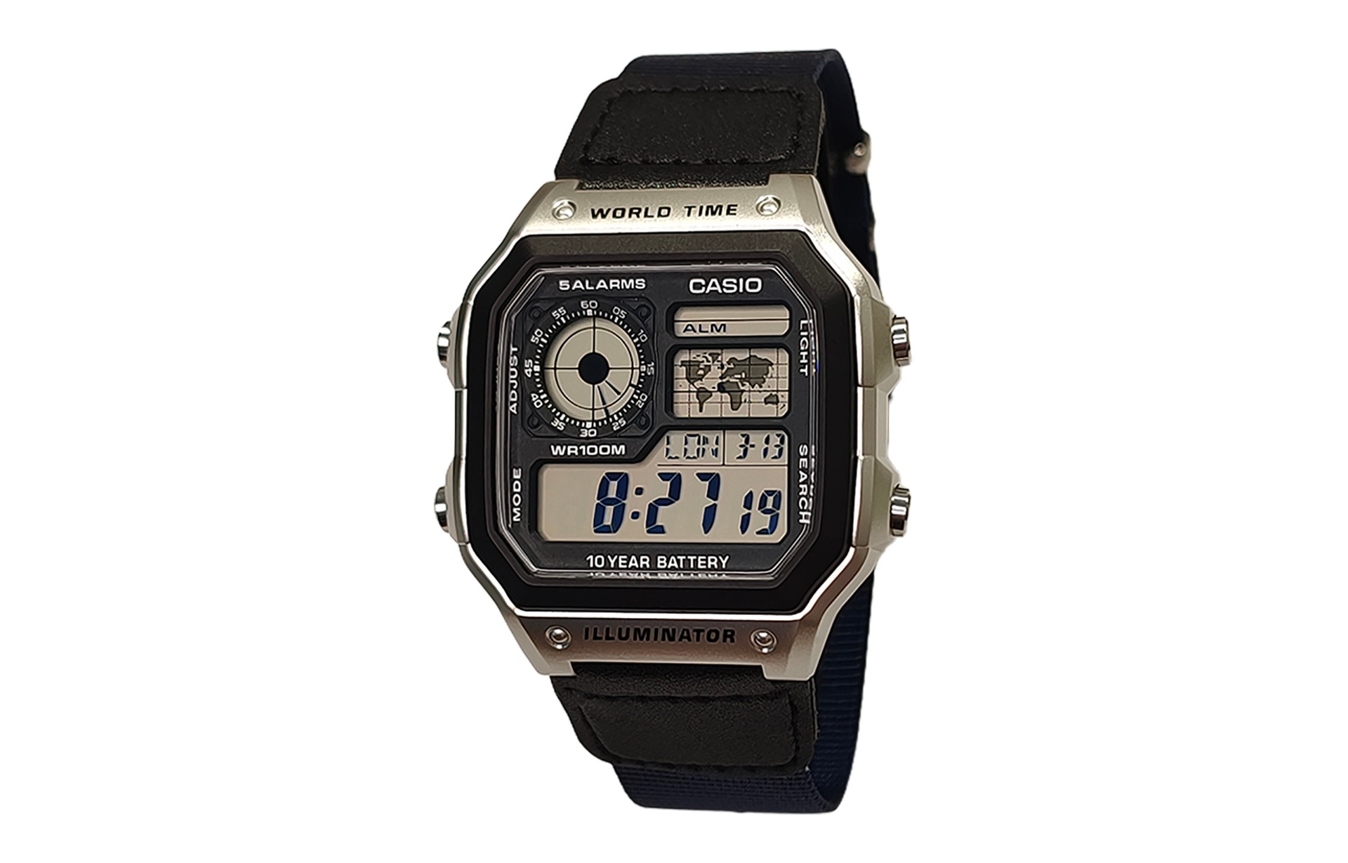 Casio YOUTH 10 AE-1200WH-1C — фото 1
