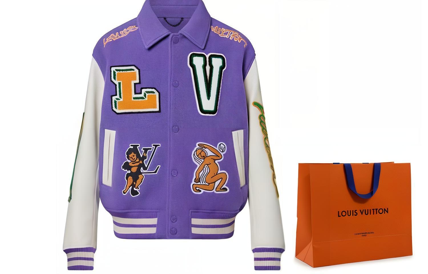 Louis Vuitton FW22 Varsity Jacket — фото 1