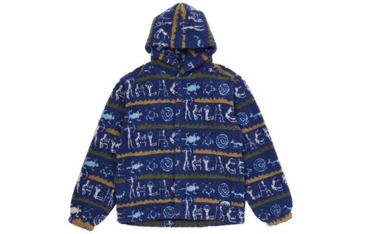 PALACE FW21 ULTIMO Nein Electricity Fleece Blue